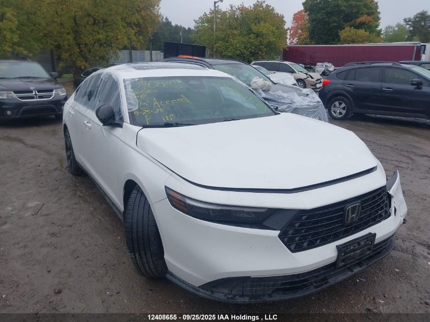 2023 Honda Accord Hybrid Sport VIN: 1HGCY2F5XPA800301 Lot: 12408655