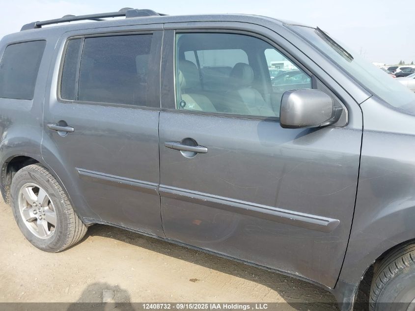 2011 Honda Pilot Ex-L VIN: 5FNYF4H53BB501669 Lot: 12408732