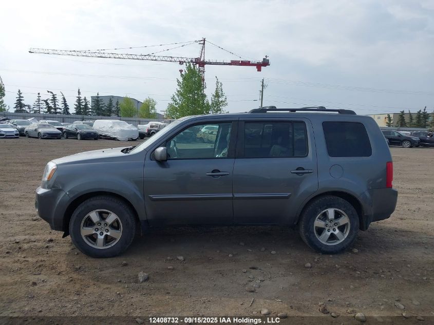 2011 Honda Pilot Ex-L VIN: 5FNYF4H53BB501669 Lot: 12408732
