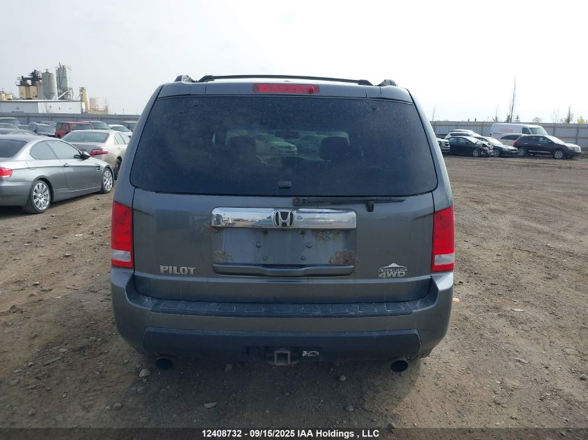2011 Honda Pilot Ex-L VIN: 5FNYF4H53BB501669 Lot: 12408732
