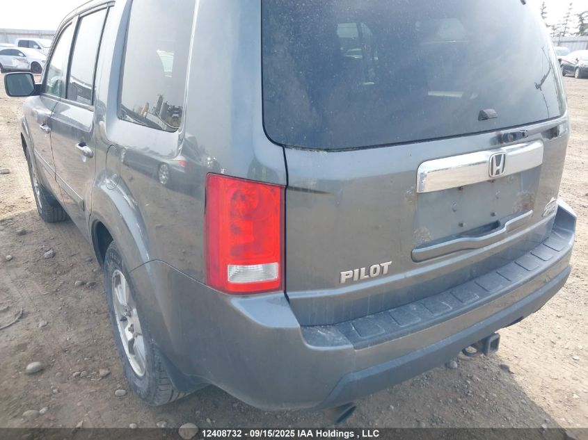 2011 Honda Pilot Ex-L VIN: 5FNYF4H53BB501669 Lot: 12408732