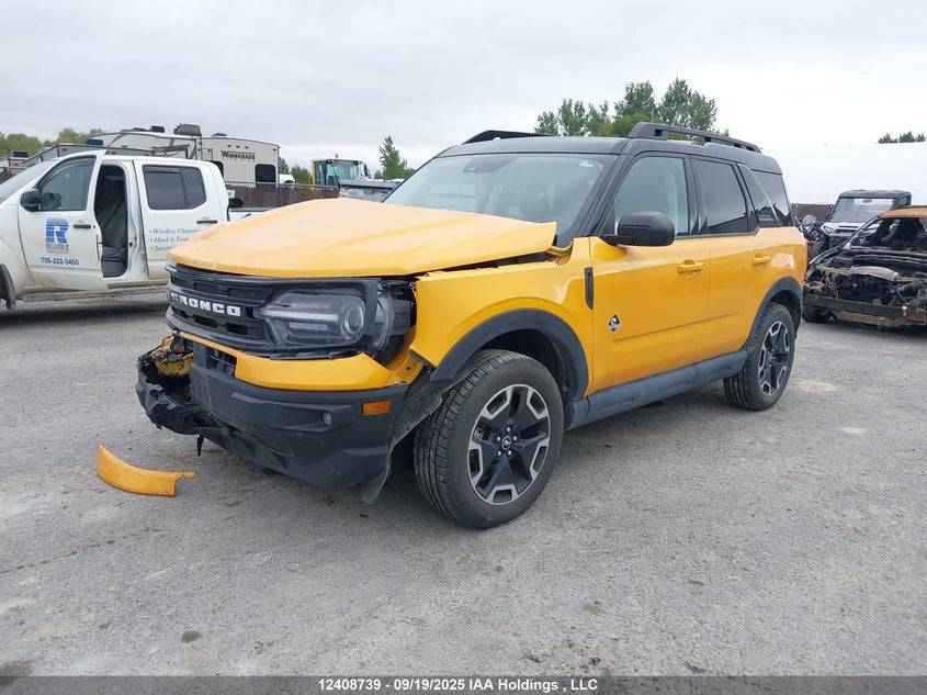 3FMCR9C66NRD86370 2022 FORD BRONCO SPORT photo no. 2