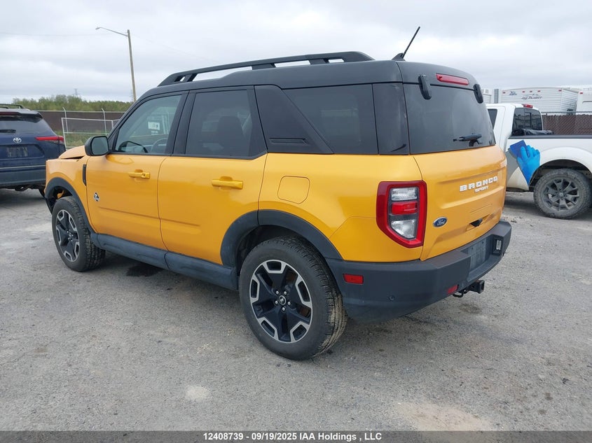 3FMCR9C66NRD86370 2022 FORD BRONCO SPORT photo no. 3