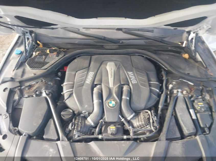 2017 BMW 750I xDrive VIN: WBA7B0C5XHG527057 Lot: 12408751