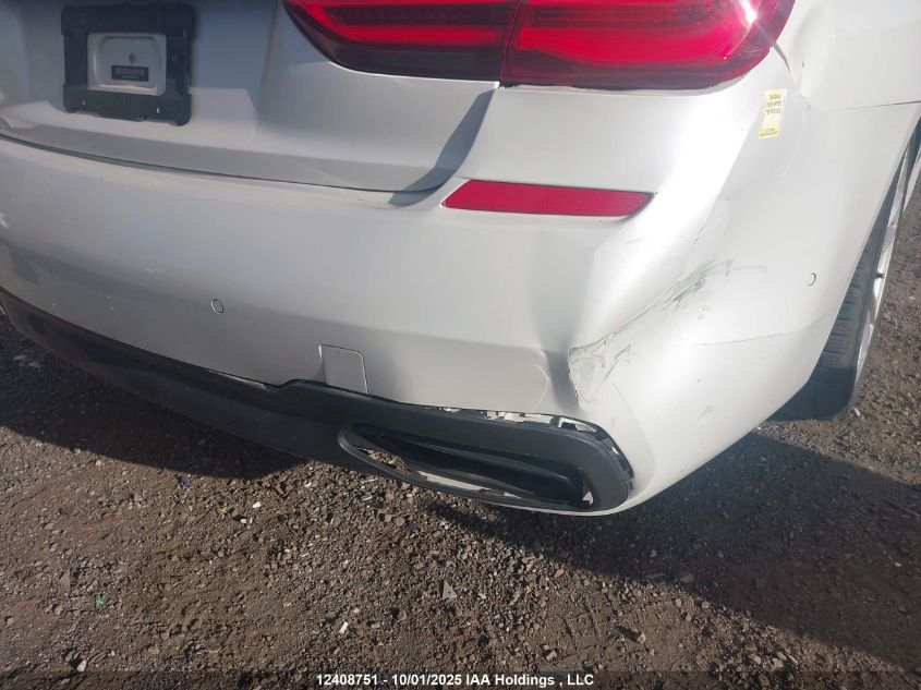 2017 BMW 750I xDrive VIN: WBA7B0C5XHG527057 Lot: 12408751