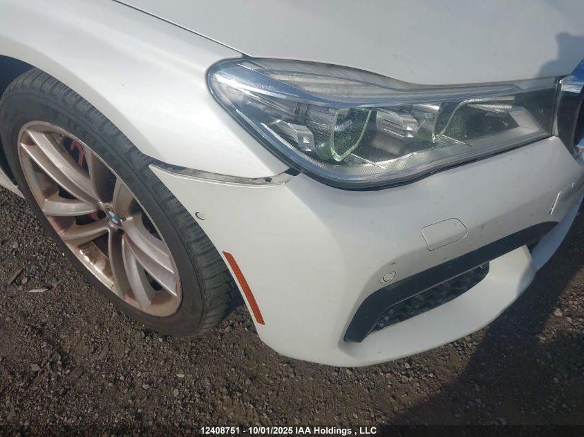 2017 BMW 750I xDrive VIN: WBA7B0C5XHG527057 Lot: 12408751