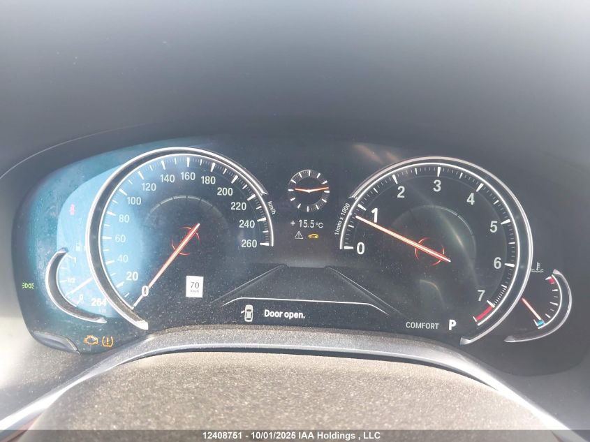 2017 BMW 750I xDrive VIN: WBA7B0C5XHG527057 Lot: 12408751