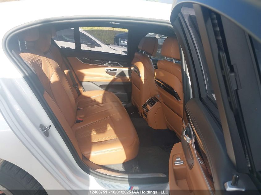 2017 BMW 750I xDrive VIN: WBA7B0C5XHG527057 Lot: 12408751