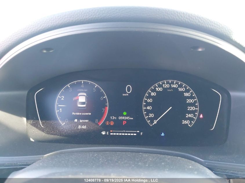 2022 Honda Civic Lx VIN: 2HGFE2F23NH105538 Lot: 12408778