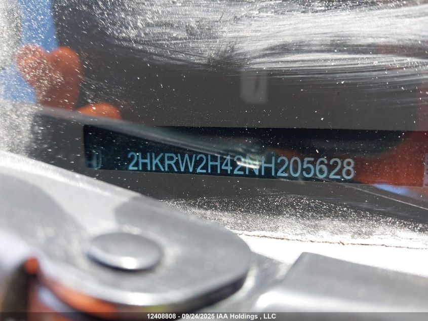 2022 Honda Cr-V Sport VIN: 2HKRW2H42NH205628 Lot: 12408808