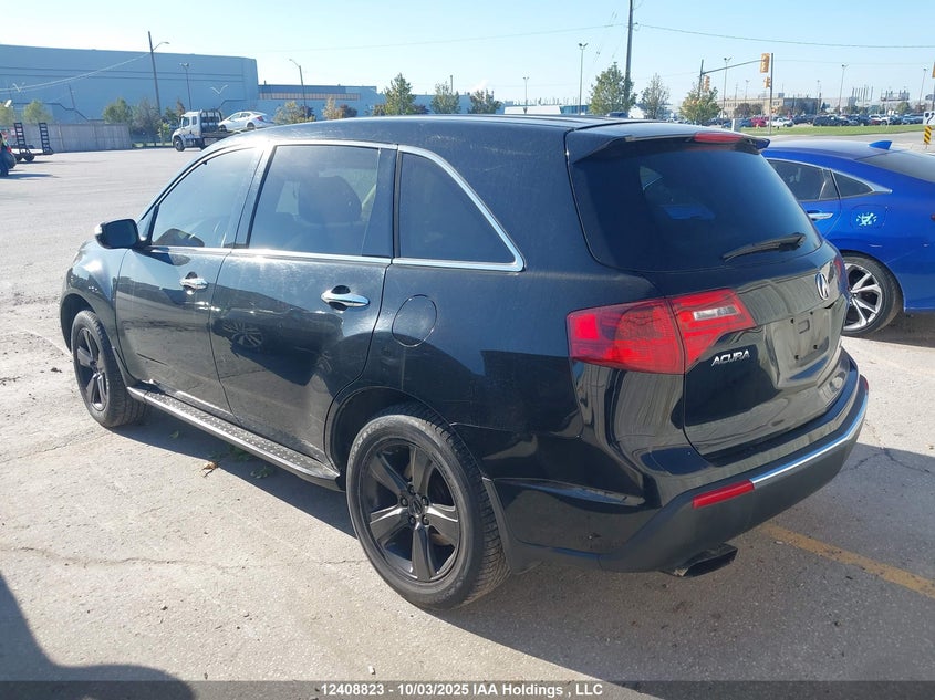 2HNYD2H67CH004729 2012 ACURA MDX photo no. 3