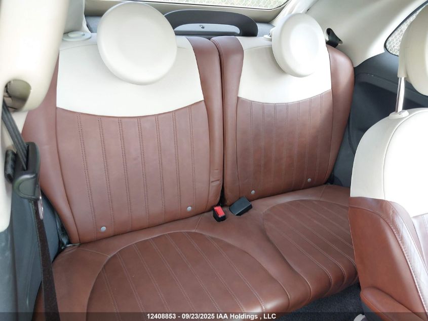 2013 Fiat 500 Lounge VIN: 3C3CFFER0DT511128 Lot: 12408853