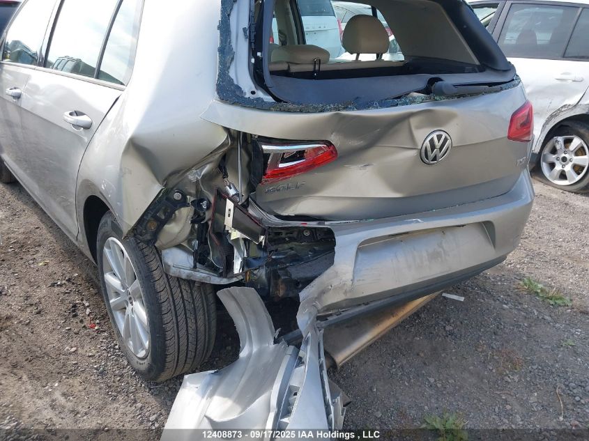 2017 Volkswagen Golf S/Wolfsburg/Se/Sel VIN: 3VW217AU5HM032108 Lot: 12408873