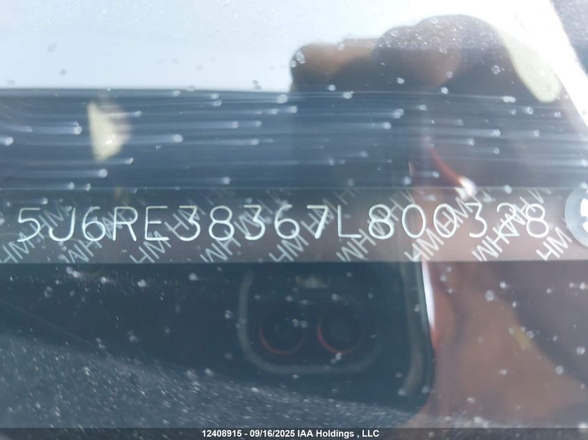 2007 Honda Cr-V VIN: 5J6RE38367L800328 Lot: 12408915