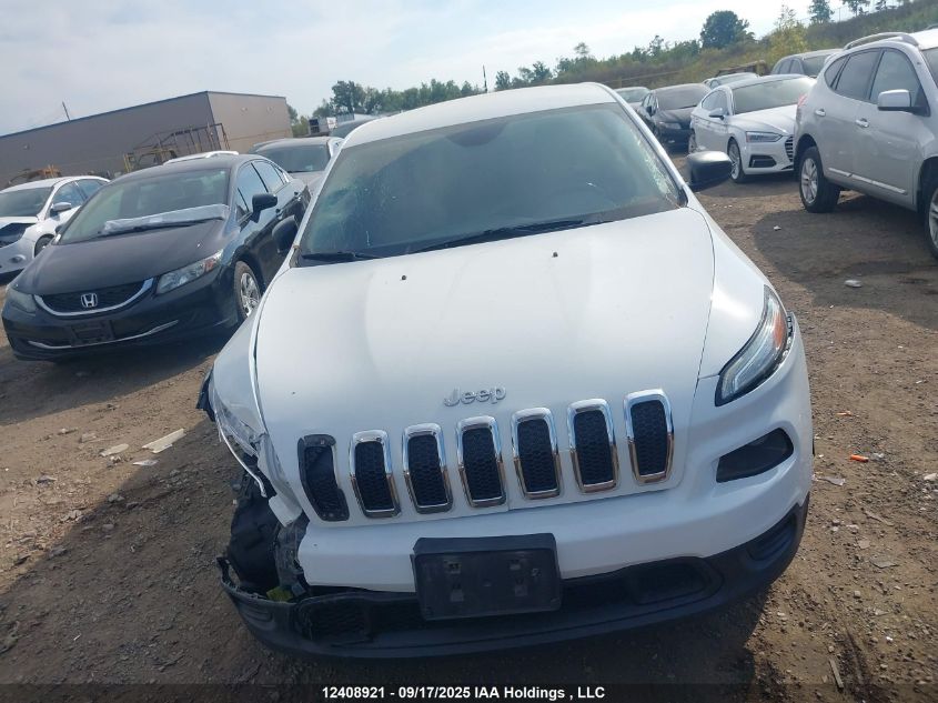 2014 Jeep Cherokee Sport VIN: 1C4PJMAB9EW208126 Lot: 12408921