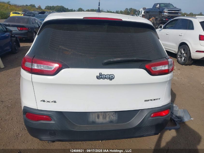 2014 Jeep Cherokee Sport VIN: 1C4PJMAB9EW208126 Lot: 12408921