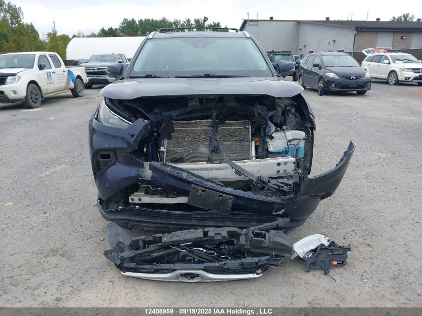 2022 Toyota Highlander Xle VIN: 5TDGZRBHXNS571740 Lot: 12408959