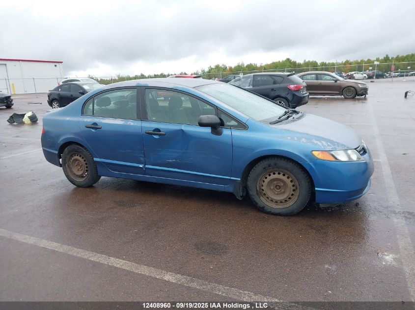 2008 Honda Civic Dx-G VIN: 2HGFA16448H002852 Lot: 12408960