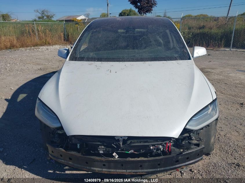 2021 Tesla Model X VIN: 5YJXCBE26MF322578 Lot: 12408979