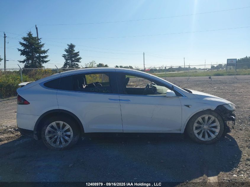 2021 Tesla Model X VIN: 5YJXCBE26MF322578 Lot: 12408979