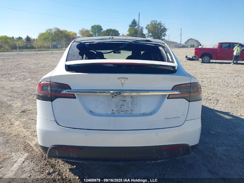 2021 Tesla Model X VIN: 5YJXCBE26MF322578 Lot: 12408979