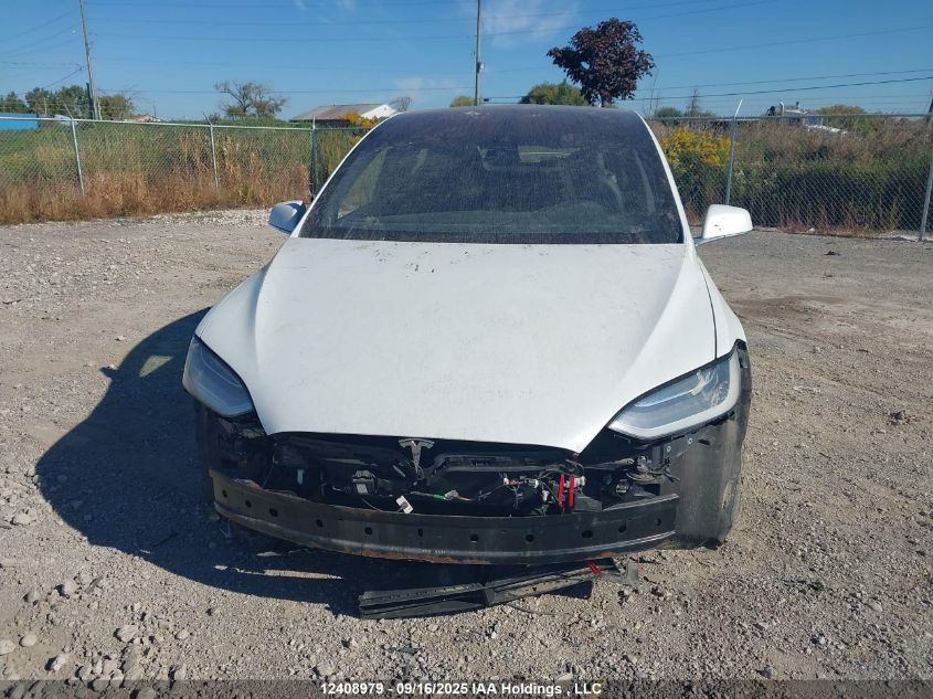 2021 Tesla Model X VIN: 5YJXCBE26MF322578 Lot: 12408979