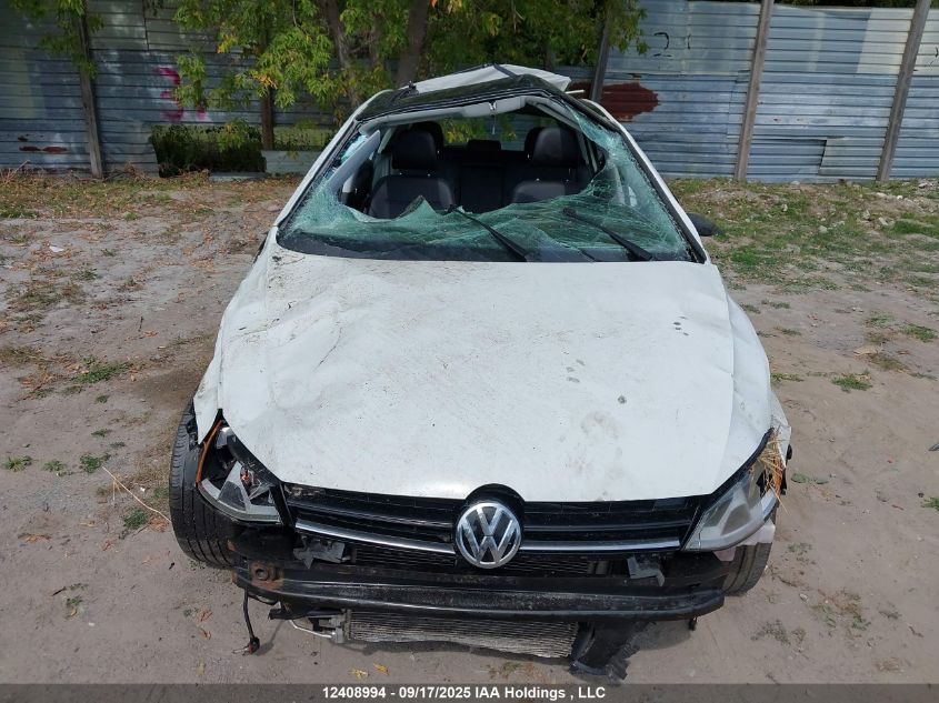 2017 Volkswagen Golf 1.8 Tsi Comfortline/1.8 Tsi Highline/1.8 Tsi Trendline VIN: 3VW217AU4HM054942 Lot: 12408994