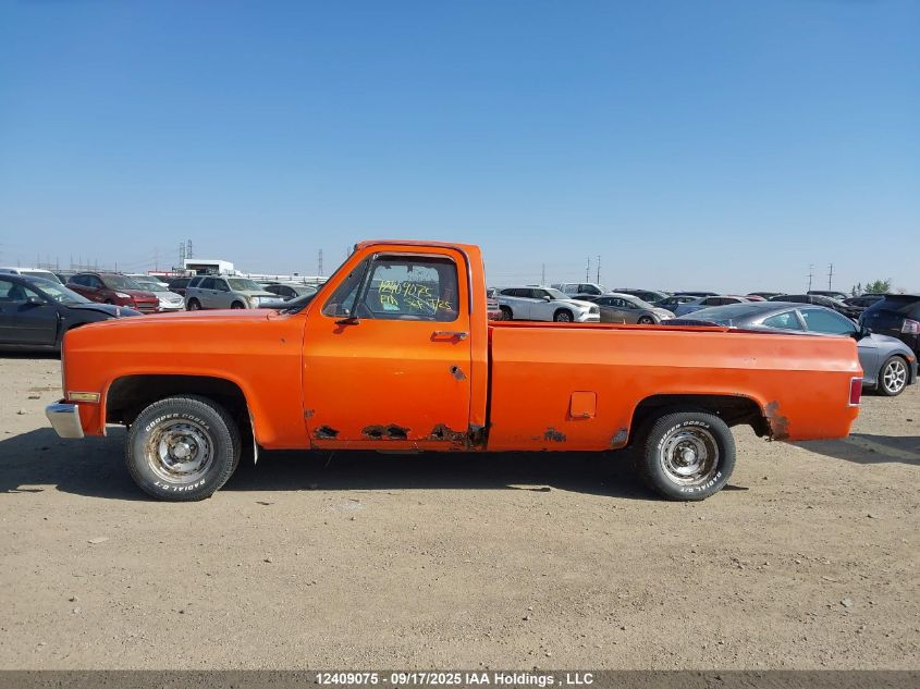 1986 Chevrolet C10 VIN: 2GCEC14H6G1167562 Lot: 12409075