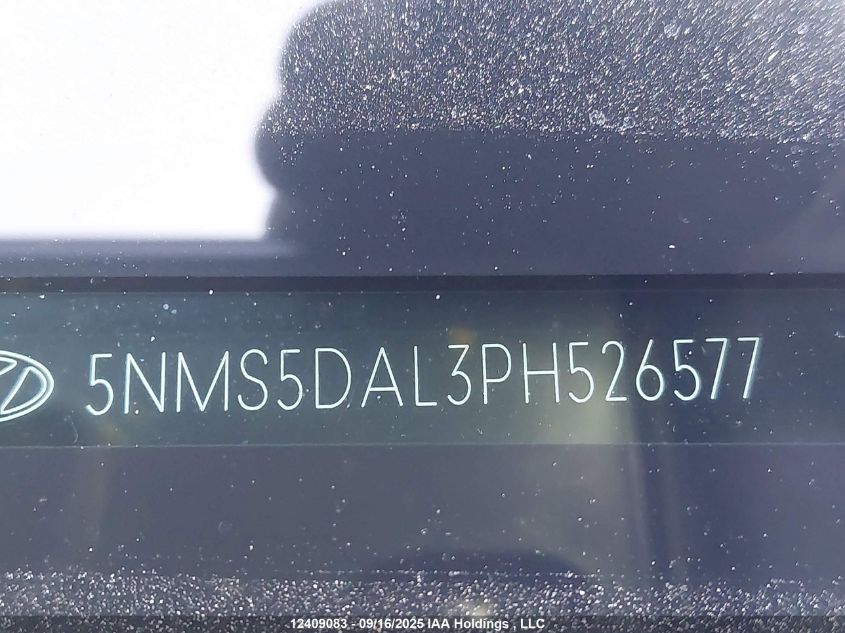 2023 Hyundai Santa Fe Calligraphy VIN: 5NMS5DAL3PH526577 Lot: 12409083
