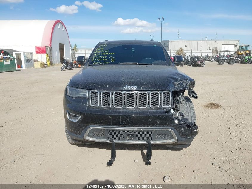 2018 Jeep Grand Cherokee Limited VIN: 1C4RJFBT4JC219834 Lot: 12409132