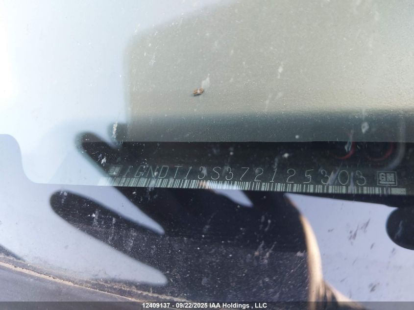 2007 Chevrolet Trailblazer Ls/Lt VIN: 1GNDT13S372125303 Lot: 12409137