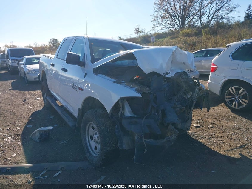 1C6RR7KM1JS356606 2018 Ram 1500 St auction photo 1