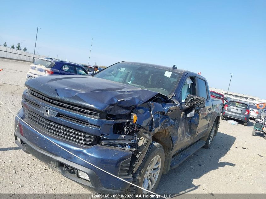 2019 Chevrolet Silverado 1500 Rst VIN: 1GCUYEED4KZ314137 Lot: 12409165