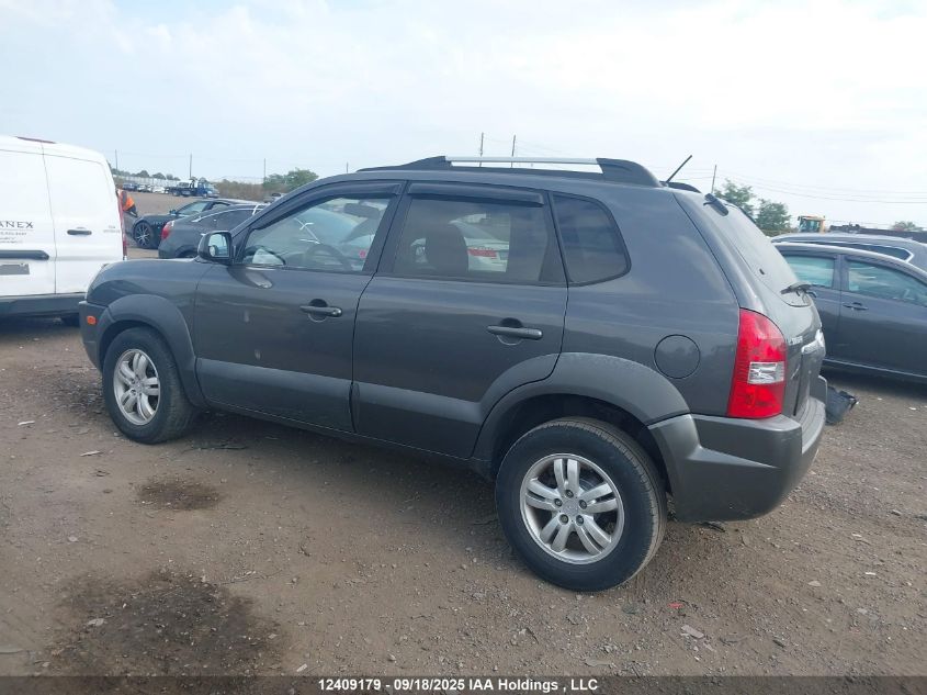 2008 Hyundai Tucson Gl V6/Limited VIN: KM8JM12DX8U753999 Lot: 12409179