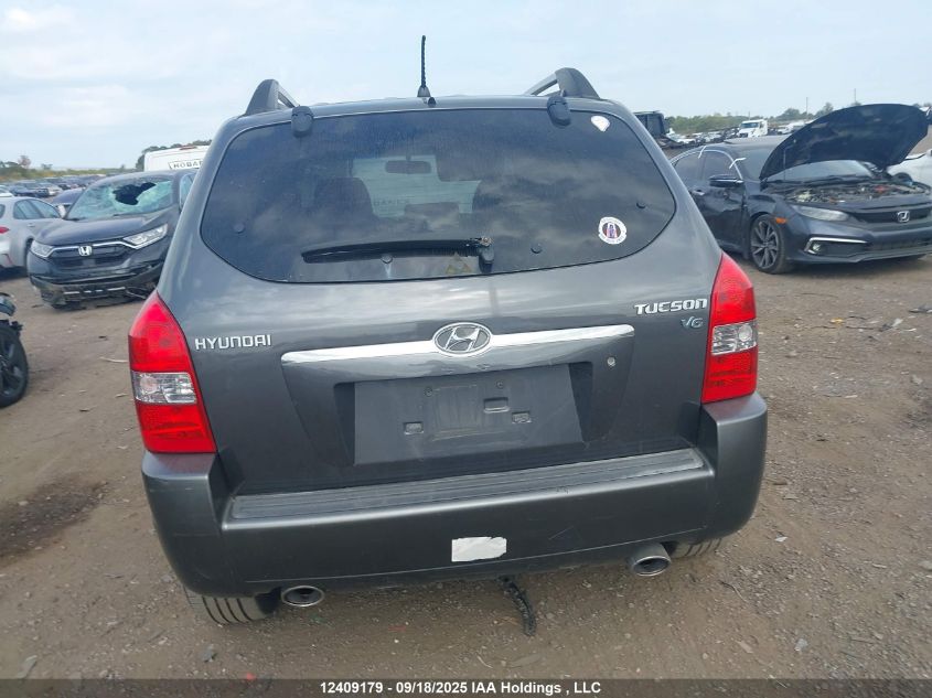 2008 Hyundai Tucson Gl V6/Limited VIN: KM8JM12DX8U753999 Lot: 12409179