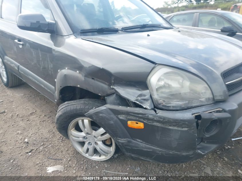 2008 Hyundai Tucson Gl V6/Limited VIN: KM8JM12DX8U753999 Lot: 12409179