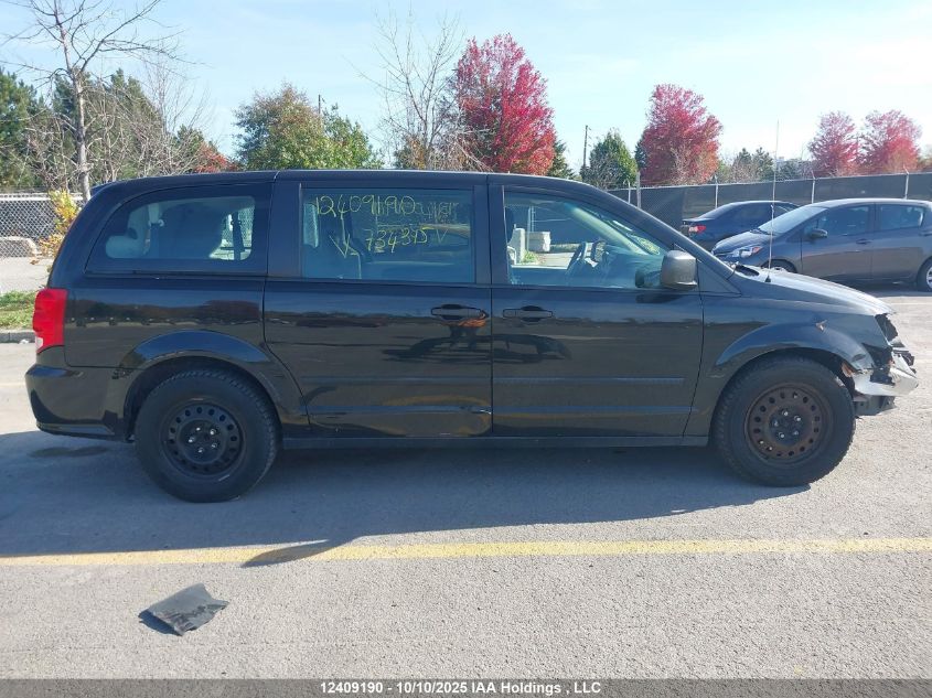 2015 Dodge Grand Caravan VIN: 2C4RDGBG4FR734315 Lot: 12409190