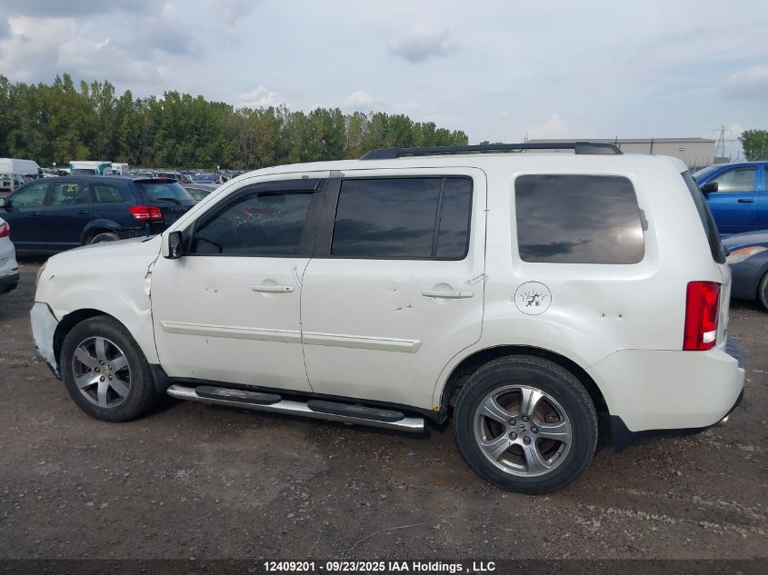 2013 Honda Pilot Exl VIN: 5FNYF4H54DB503353 Lot: 12409201