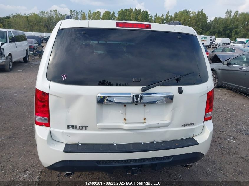 2013 Honda Pilot Exl VIN: 5FNYF4H54DB503353 Lot: 12409201