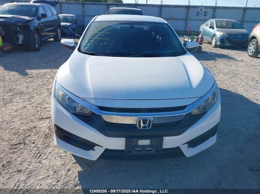 2017 Honda Civic Lx VIN: 2HGFC2F51HH038460 Lot: 12409205