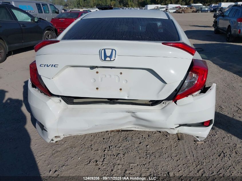 2017 Honda Civic Lx VIN: 2HGFC2F51HH038460 Lot: 12409205