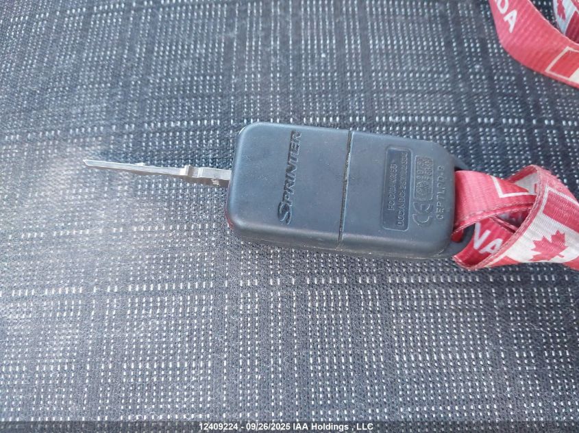 2018 Mercedes-Benz Sprinter 2500 High Roof V6 VIN: WD3BE8CDXJP616461 Lot: 12409224