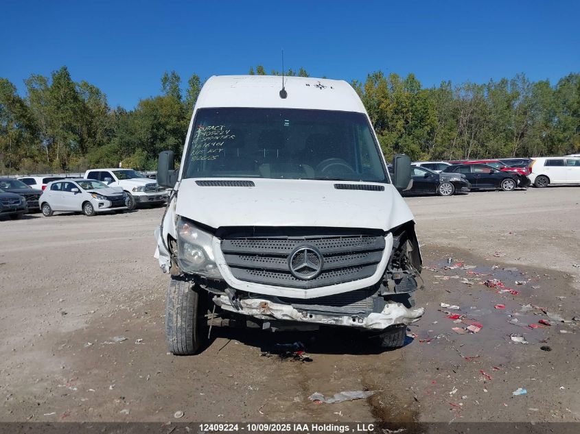2018 Mercedes-Benz Sprinter 2500 High Roof V6 VIN: WD3BE8CDXJP616461 Lot: 12409224