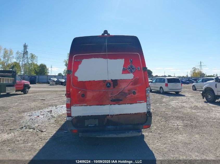 2018 Mercedes-Benz Sprinter 2500 High Roof V6 VIN: WD3BE8CDXJP616461 Lot: 12409224