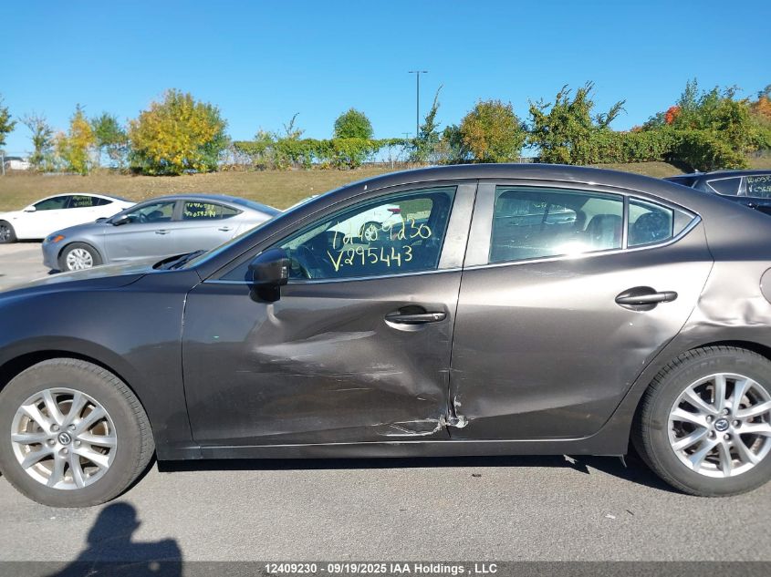 2016 Mazda 3 Touring VIN: 3MZBM1V78GM295443 Lot: 12409230