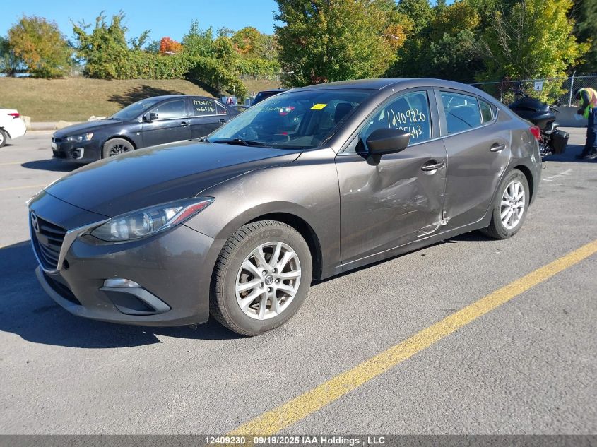2016 Mazda 3 Touring VIN: 3MZBM1V78GM295443 Lot: 12409230