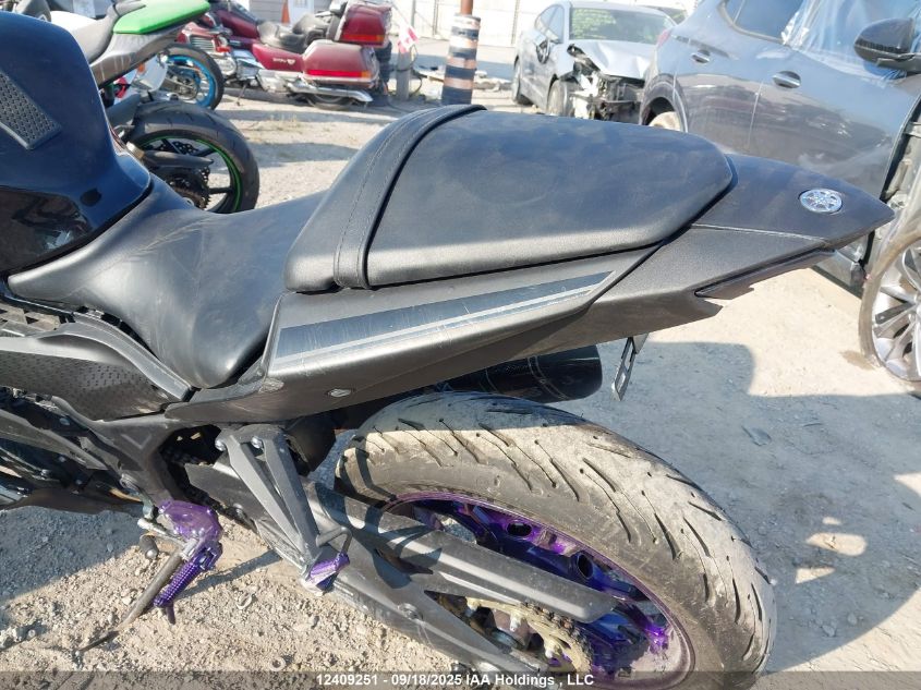 2020 Yamaha Yzfr3 A VIN: MH3RH18N6LK001668 Lot: 12409251