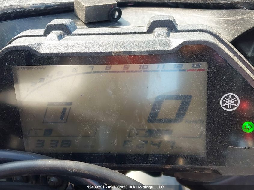 2020 Yamaha Yzfr3 A VIN: MH3RH18N6LK001668 Lot: 12409251