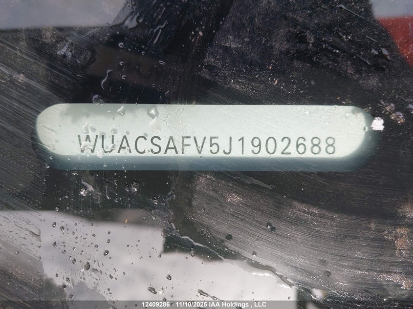 WUACSAFV5J1902688 2018 AUDI TT RS photo no. 9