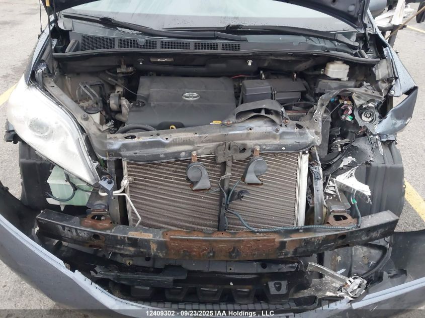 2013 Toyota Sienna Le V6 VIN: 5TDKK3DC6DS340104 Lot: 12409302